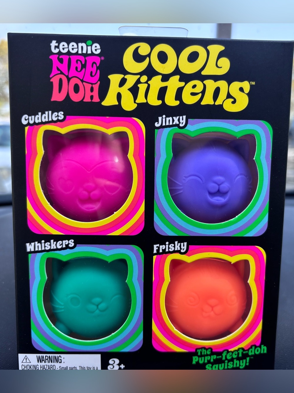 NeeDoh Cool Kittens 4 pack
